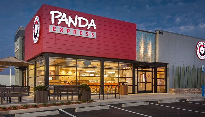 panda express restaurant front view